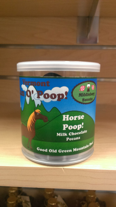 Vermont Can O' Poop - Horse Poop (Milk Chocolate Pecans)