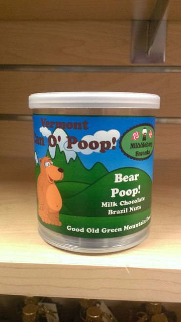 Vermont Can O' Poop - Bear Poop (Milk Chocolate Brazil Nuts)